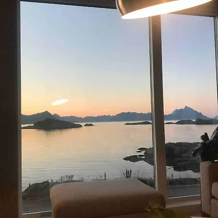 Modern Oceanfront In The Centre Of Lofoten