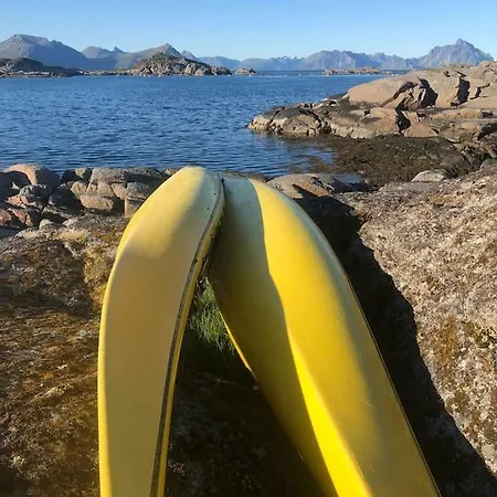 Modern Oceanfront In The Centre Of Lofoten 스탐순드